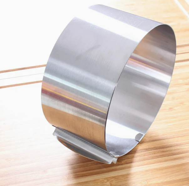 TORTEFORM Backring aus Edelstahl für Torten und Kuchen 16–30 cm – Bild 5
