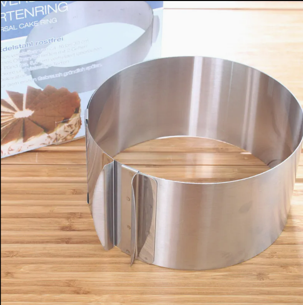 TORTEFORM Backring aus Edelstahl für Torten und Kuchen 16–30 cm – Bild 7
