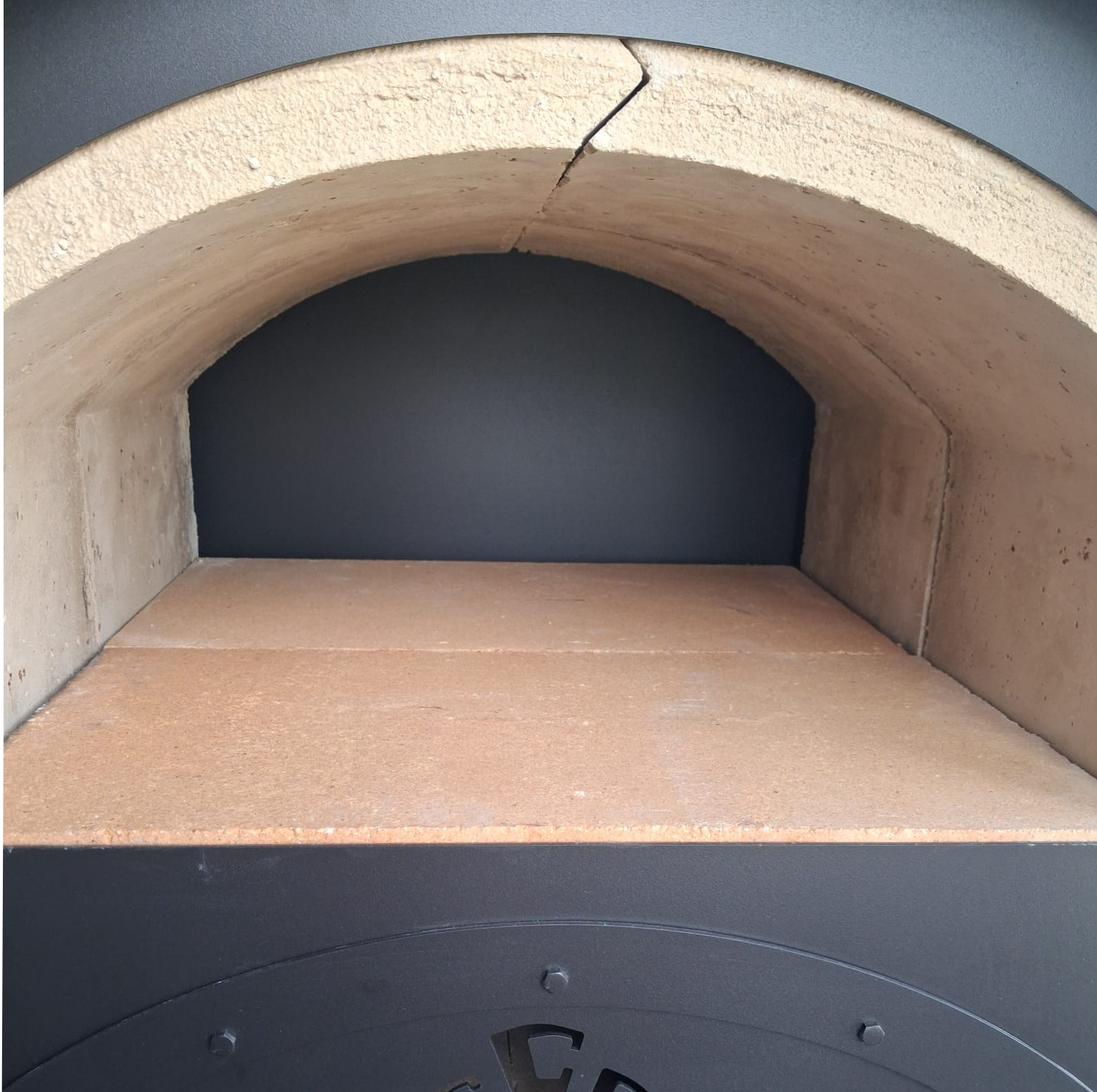 DUO BLACK II Holzbackofen Indirekt befeuert Pizzaofen – Bild 8