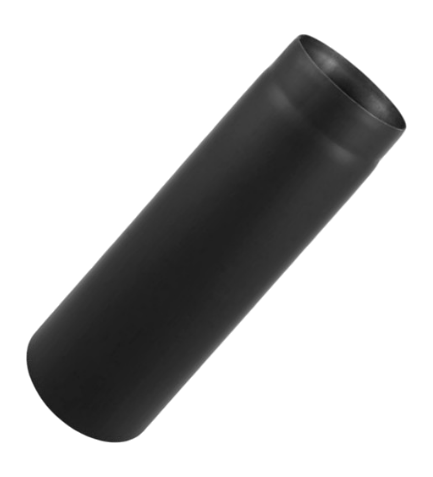 Drosselklappe Schieber 150 mm + 1m Rohr + Regenhutt schwarz – Bild 4